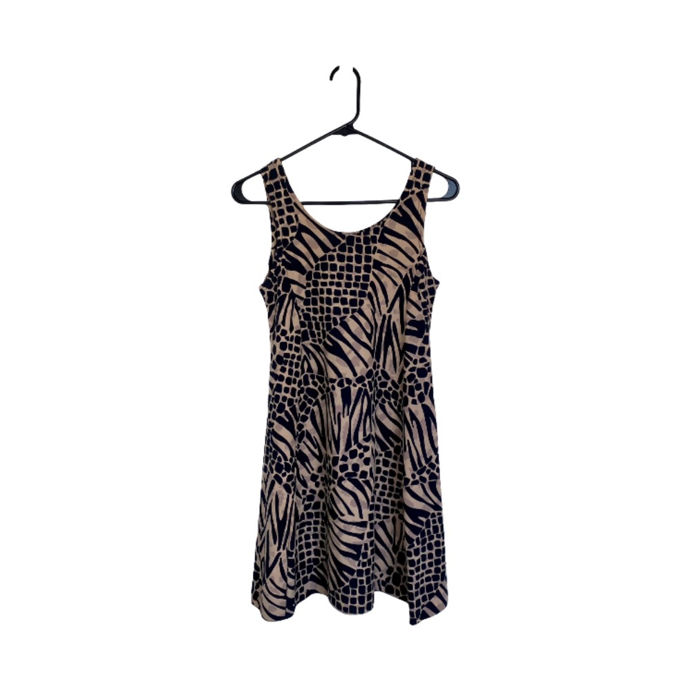 Animal print short versatile dress